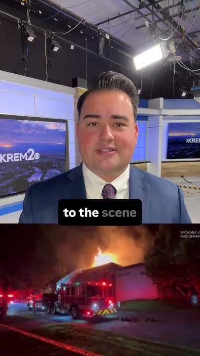 Apartment complex fire displaces 22 people in Liberty Lake (Video)