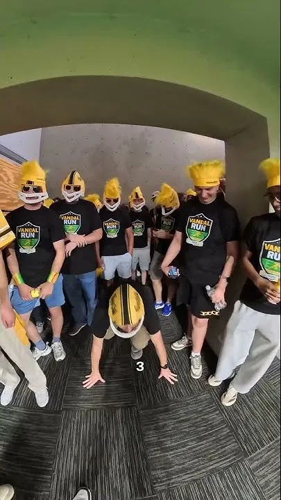 POV: first years take over the Kibbie Dome!  (Video)