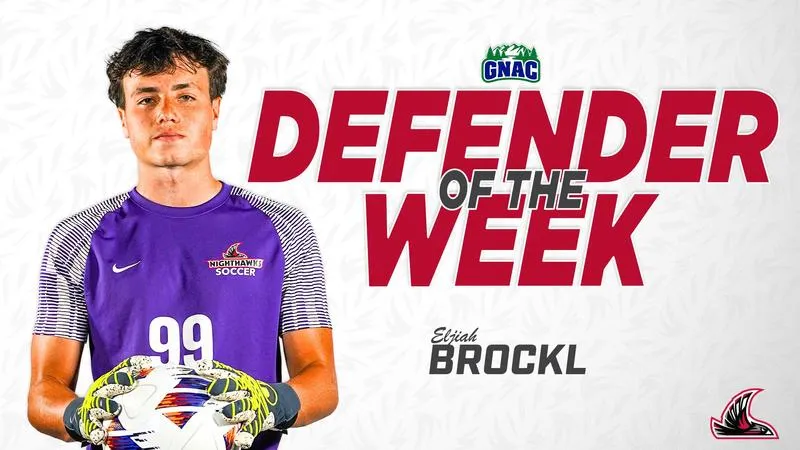Elijah Brockl Earns First Career GNAC Player of the Week Honor