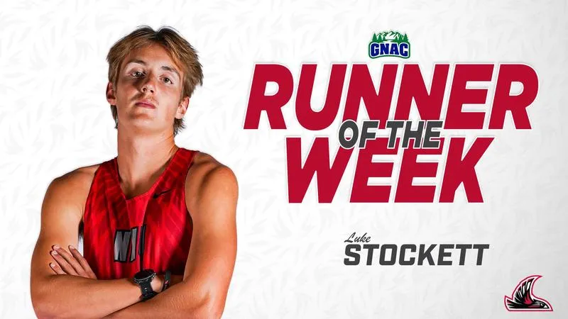 Luke Stockett Earns GNAC Runner of the Week