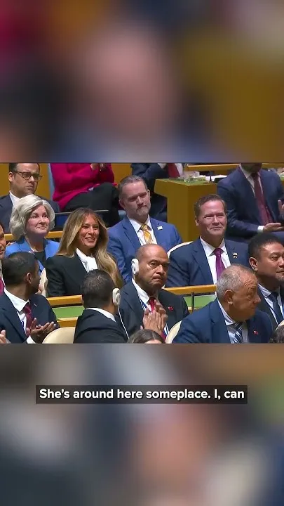 Trump praises First Lady Melania Trump for her work helping Ukrainian, Russian children (Video)