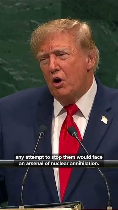 Trump calls out 'The number one sponsor of terror: The Islamic Republic of Iran' during UN speech (Video)