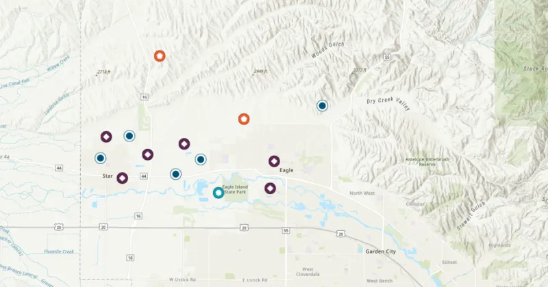 Traffic signals out across Eagle, Star after powerline struck near construction site