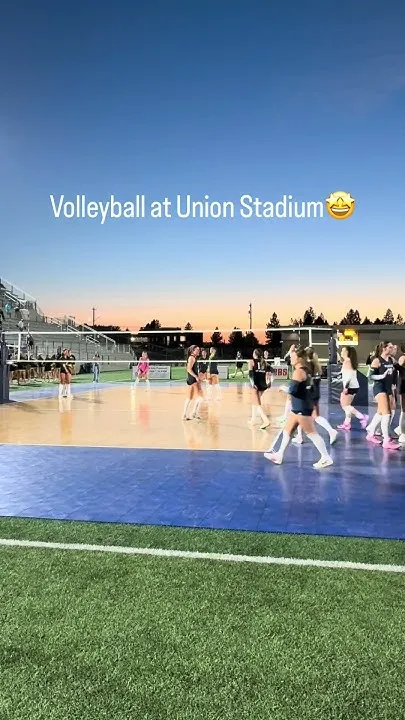 Volleyball at Union Stadium! (Video)
