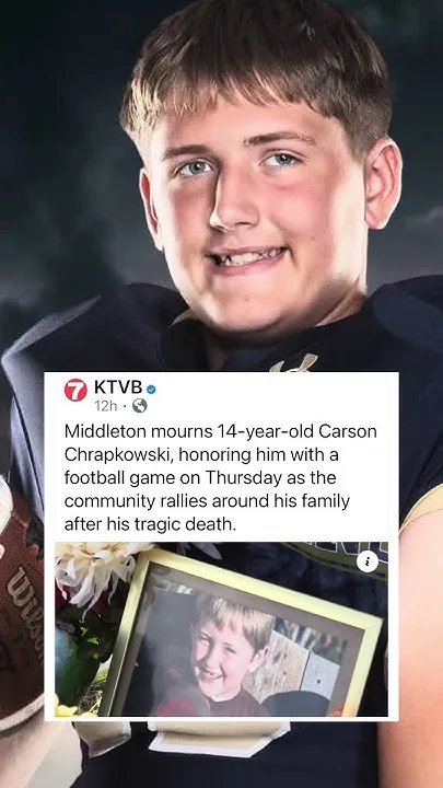 Honoring Carson Chrapkowski (Video)