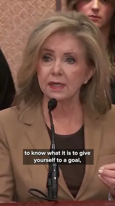 U.S. Sen. Marsha Blackburn on standing up for women in sports (Video)