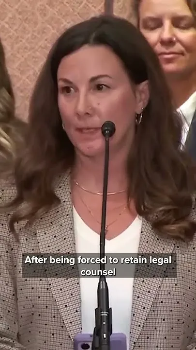 U.S. Masters swimmer Angie Griffin on standing up for women in sports (Video)