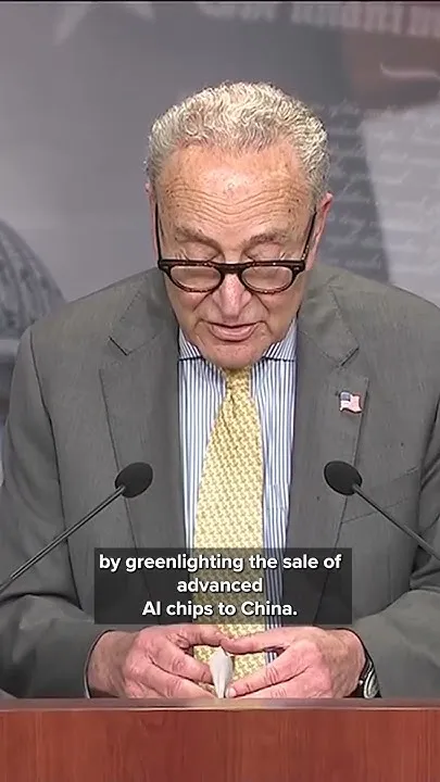 Senate Democratic Leaders Presser, call to trump (Video)