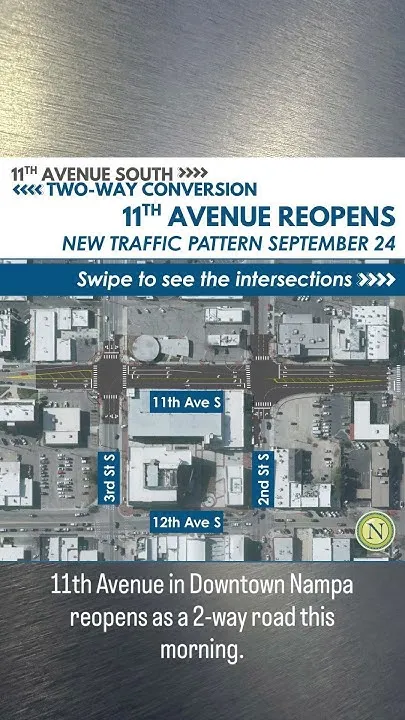 11th Avenue two-way conversion reopens (Video)