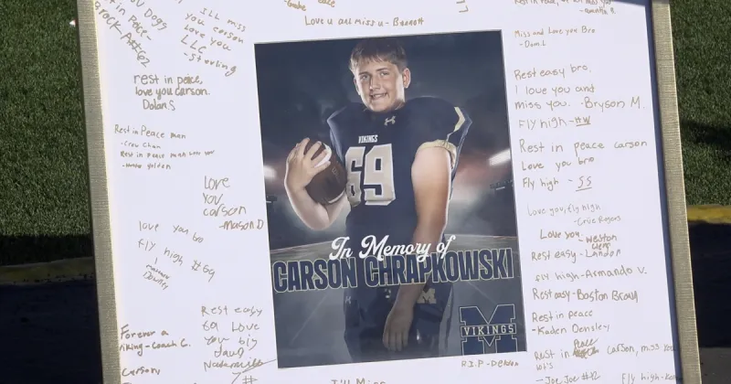 Middleton neighbors rally around family of 14-year-old Carson Chrapkowski after fatal e-bike crash