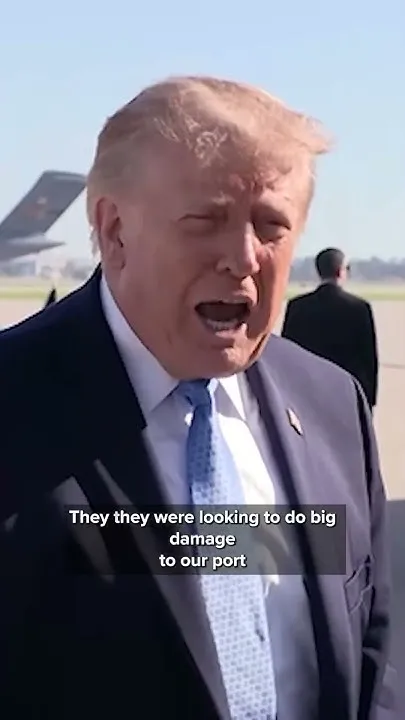 President Trump comments on UK arrests (Video)
