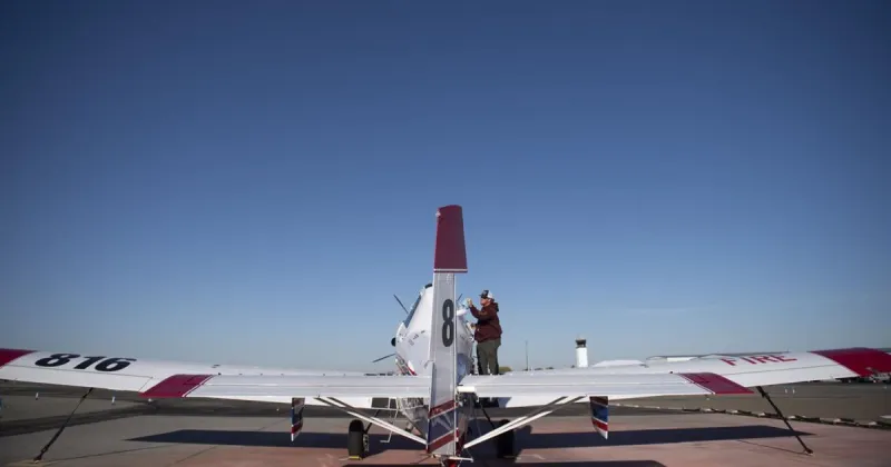 The pilot behind the drop: How aerial support alleviates wildfire