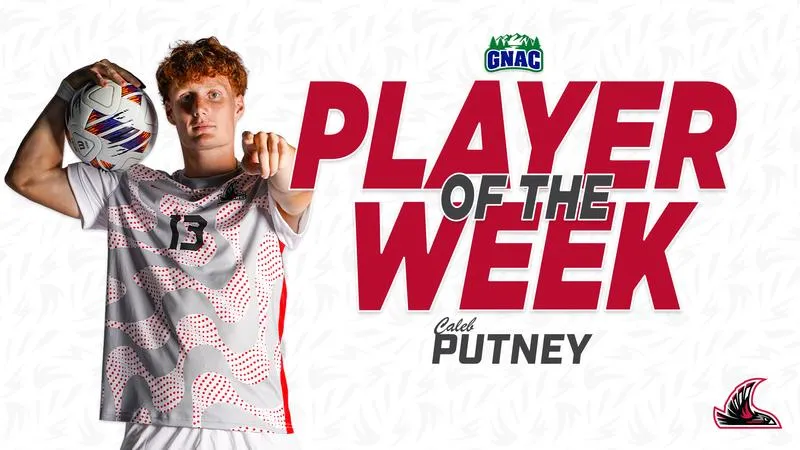 Putney's Three-Goal Week Earns GNAC Player of the Week Honors