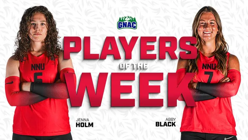 Black, Holm Named GNAC Players of the Week