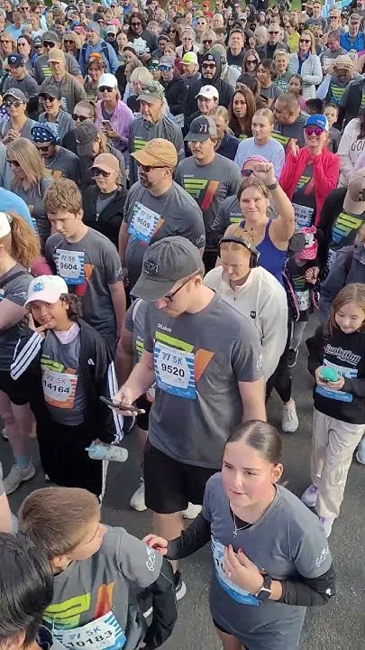 FitOne start line in Boise (Video)