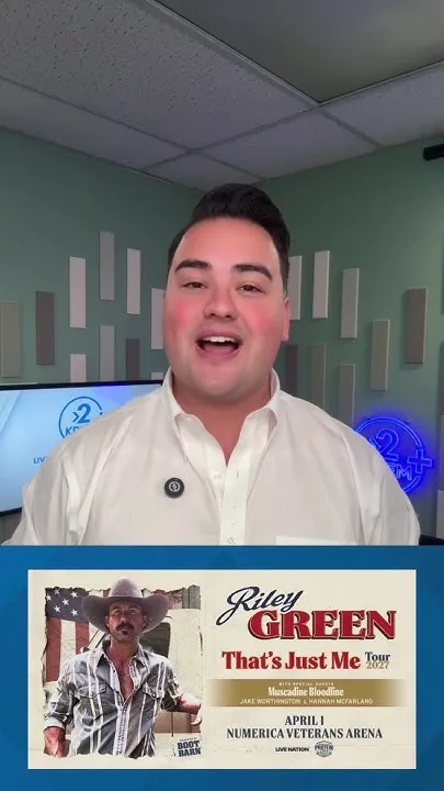 Riley Green bringing 'That's Just Me' tour to Spokane (Video)