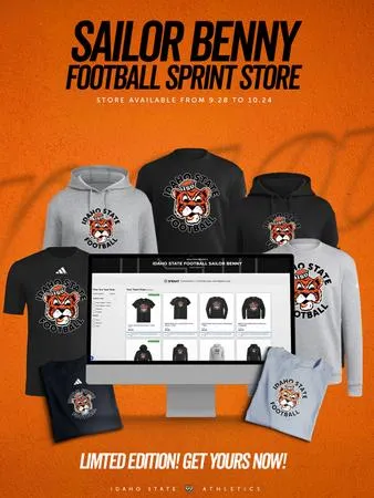 Sailor Benny Homecoming Football Gear Now Available