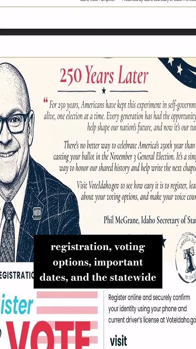 Idaho mails voter pamphlets ahead of midterms (Video)