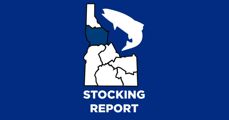 Rainbow trout stocking schedule for October 2026 in the Clearwater Region