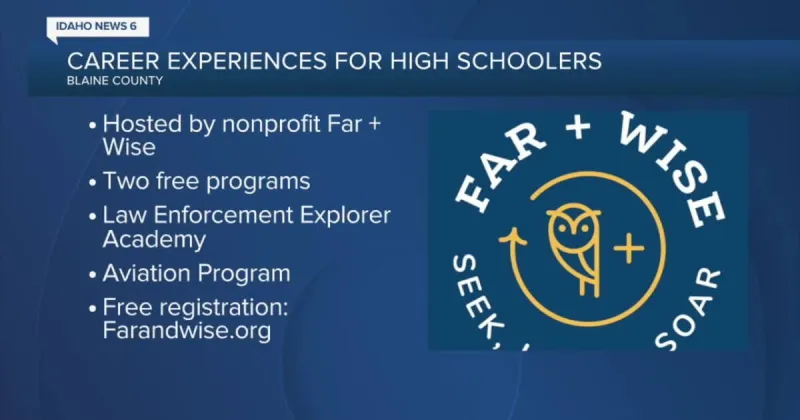 Blaine County students can explore careers in law enforcement, aviation
