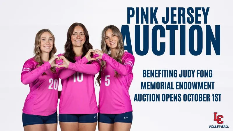 LC State Volleyball Pink Jersey Auction to Benefit Judy Fong Memorial Endowment