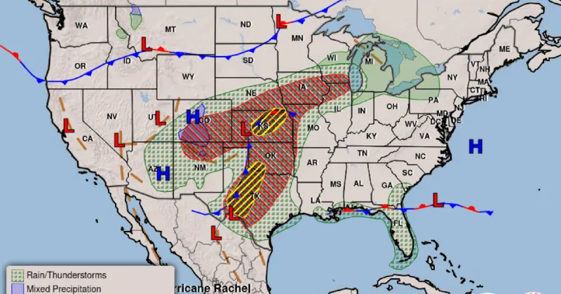 Hurricane Polo downgraded to tropical storm; Remnants and low-pressure system cause flash floods