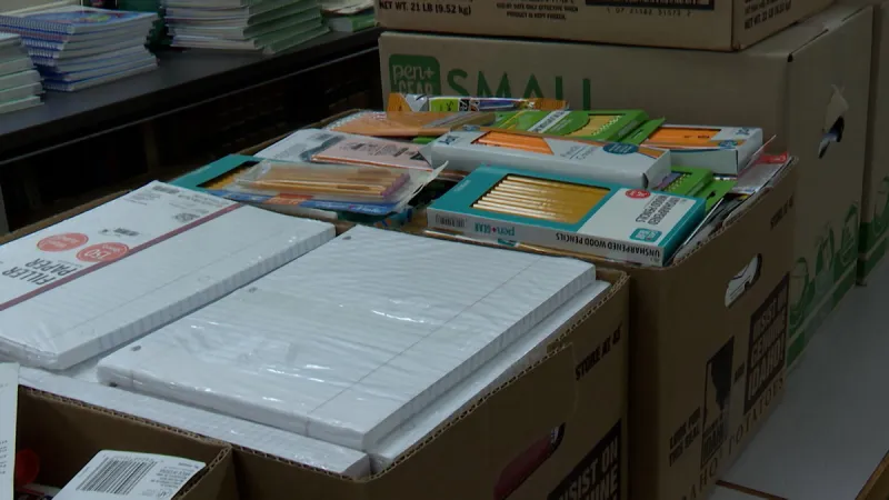 Thanks to Your Help: Local News 8 supply drive delivers truckload to Blackfoot School District