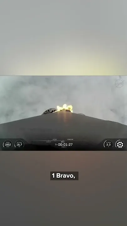 LIFTOFF! | SpaceX launches 4 astronauts toward International Space Station on six-month mission (Video)