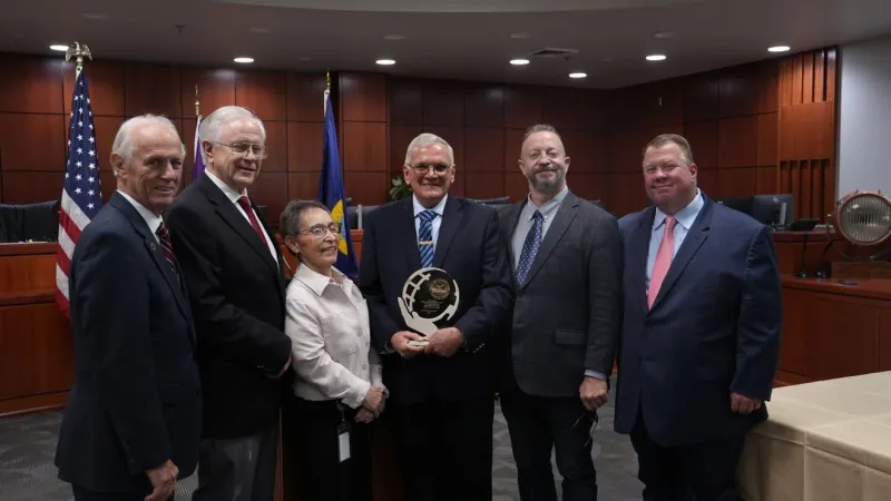 Rev. Bill Roscoe honored with Humanitarian Award for service