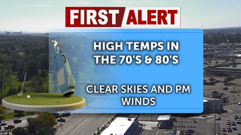 Sunny and warm for early October