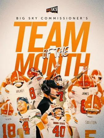 Bengals Named Big Sky Commissioner's Team of the Month