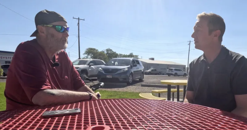He was shot twice during the In N Out mass shooting: Twin Falls survivor returns home after 60 days