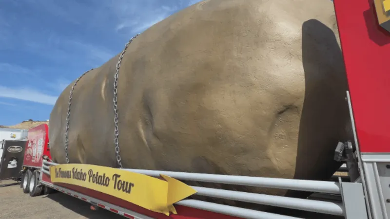 Big Idaho Potato Truck returns to Boise for Guinness World Record attempt