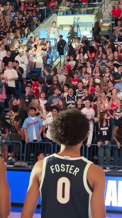 Gonzaga big men make Kraziness entrance (Video)