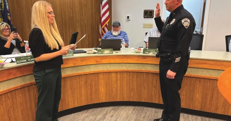 Ben Key prepares to become chief of police