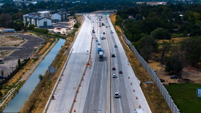 New eastbound I-84 lanes open in Caldwell between Centennial Way and Franklin Road