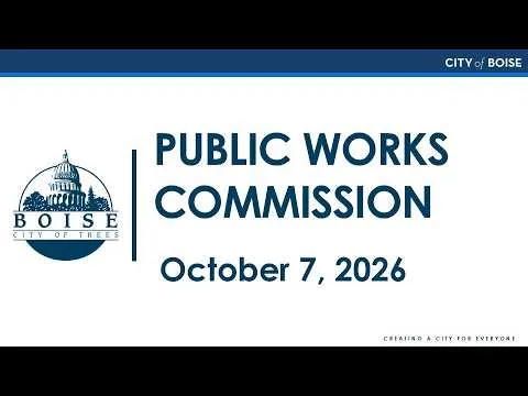 Public Works Commission (Video)