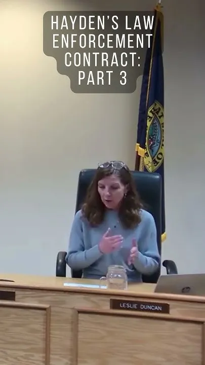 Hayden's Law Enforcement Contract: Part 3 (Video)