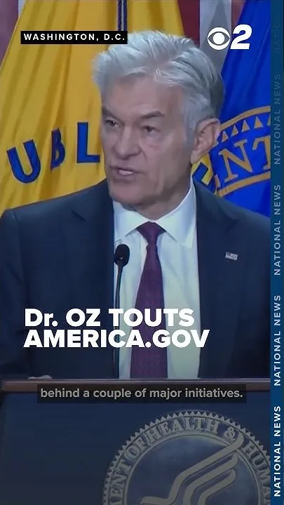 Dr. Oz touts America.gov for healthcare (Video)