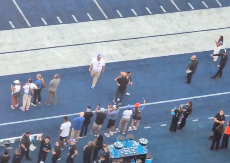 Cameras Caught Something Special on Boise State's Sideline