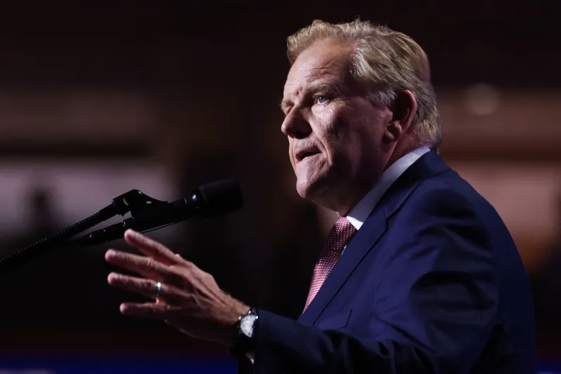 Michigan Republican Senate candidate Mike Rogers breaks with Trump on tariffs