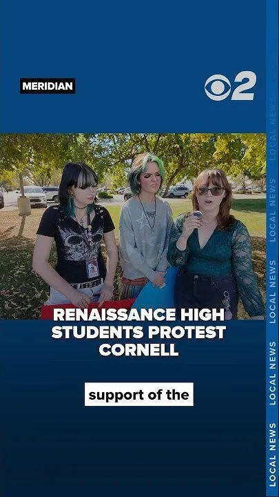 Renaissance High School students protest Cornell (Video)