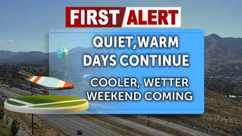The Calm Before the Storm this Thursday before a sloppy weather weekend