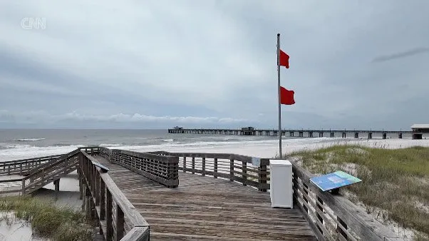 Hurricane Isaias strengthens to Category 2 with evacuations underway in the Gulf states