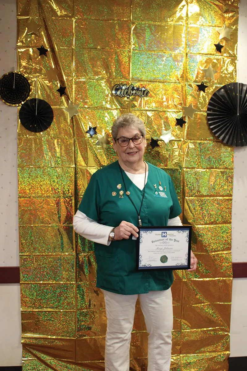 Margo Johnson honored with statewide volunteer award