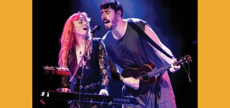 Synth-folk duo Babes in Canyon to play The Hive