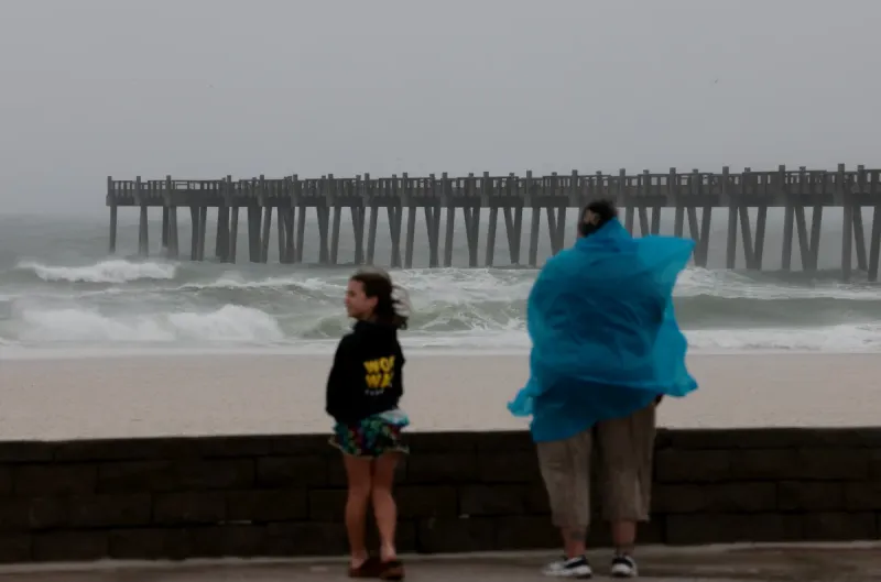 Hurricane Isaias is just hours from landfall on Gulf Coast, where conditions are deteriorating quickly