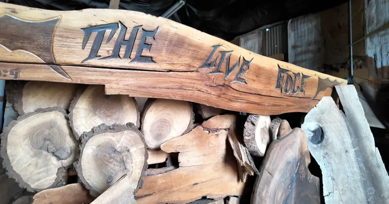 The Live Edge: Turning local wood into one of a kind works of art