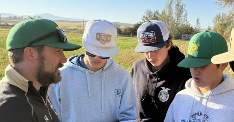Murtaugh FFA team claims third place in soil judging contest