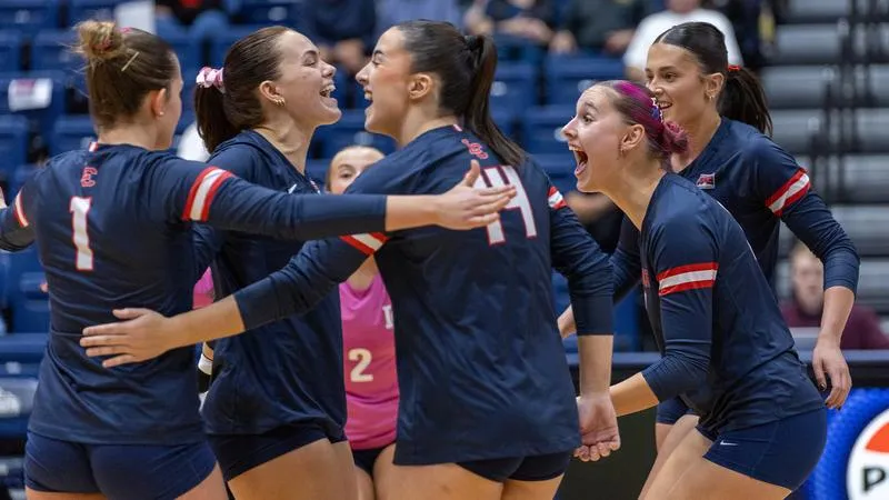Boyce Leads No. 20 Warriors Past No. 22 Southern Oregon in Five-Set Battle